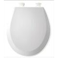 Church Seat 14.375 In.W Lift-Off Round Closed Front Toilet Seat In White 500EC 000